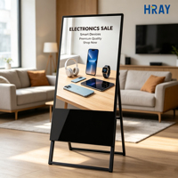 Pantalla Publicitaria Comercial HRAY con Resolución 2K para Promoción de Productos, Señalización Digital, OEM/ODM Disponible