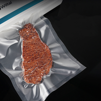 Le fabricant fournit des sacs d'emballage gaufrés pour le stockage des aliments sacs en plastique texturé scellés sous vide pour la viande les légumes le poisson frais