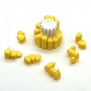 Rompecabezas <span class=keywords><strong>3D</strong></span> de maíz transfronterizo, tipo <span class=keywords><strong>Tetris</strong></span>, para estimular la mente, juguete educativo para niños, antiestrés, material PLA, impreso en <span class=keywords><strong>3D</strong></span> - Product Image 1