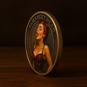 फैक्ट्री डायरेक्ट थोक रेट्रो मेटल पोस्टर सेक्सी महिलाओं ने लड़कियों का थीम सिक्का - Product Image 2