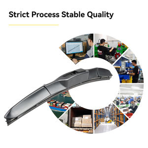 Lame d'essuie-glace automatique avec lame d'essuie-glace hybride de qualité japonaise pour la technologie de répulsion d'eau de pare-brise Fabricants de balais d'essuie-glace - Product Image 5