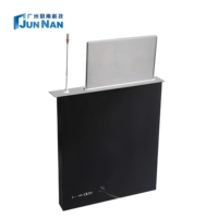 Sistema de Videoconferencia de Audio y Video sin Papel para Oficina de 15.6 Pulgadas, Escritorio Retráctil Motorizado Oculto, Elevador de Monitor LCD con Micrófono