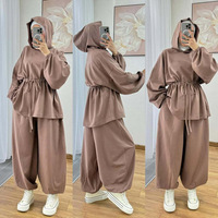 Ensemble de sport décontracté pour femmes, nouvelle mode estivale, design tendance, pantalon large à manches longues, ensemble deux pièces