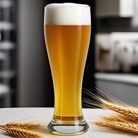 EX-05 Verres à bière en cristal sans plomb en gros, logo personnalisé, verre à bière, verre à bière pilsner