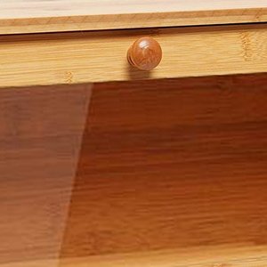 Bamboo Bread <strong>Box</strong>, Kitchen Countertop Bread Storage <strong>Box</strong>, Transparent Visible Dust-proof Bread Storage <strong>Box</strong> - Product Image 6