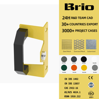 Système de protection de sécurité en treillis métallique BRIO 1000 Post pour machines lourdes