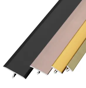 LM protezione bordo pavimento metallo forma T alluminio bordo bordo bordo bordo profilo estrusione