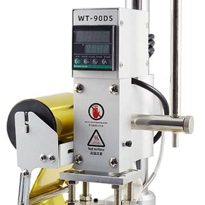 เครื่องปั๊มฟอยล์ร้อน แม่พิมพ์ตัวอักษรทองเหลืองทองแดง แม่พิมพ์แบบกำหนดเอง เครื่องนูนลายหนัง กระดาษ ไม้ สำหรับบัตรพลาสติก PVC - Product Image 3