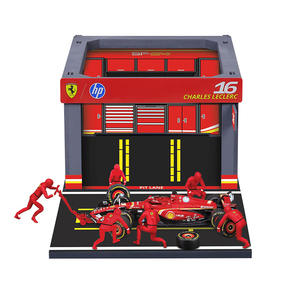 Bburago 1:43 <span class=keywords><strong>F1</strong></span> Pit Pass Diorama Scène Modèle Scénario SF-24 MCL38 Redbull RB20 AMG W15 Formulaa Team 2024 Saison Inclure Figure - Product Image 1