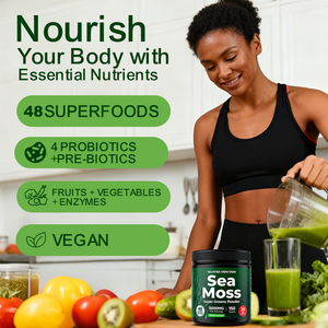 อาหารเสริมสมุนไพรและเครื่องเทศ16ชนิดที่มีสารสกัดจากมอสทะเลออร์แกนิกบริสุทธิ์จากธรรมชาติทั้งหมด - Product Image 5