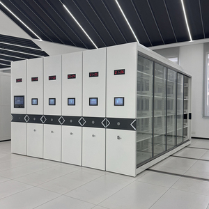 ตู้เก็บเอกสารเหล็กแบบใช้มอเตอร์พร้อมการควบคุมอัจฉริยะสำหรับการเก็บถาวรและการใช้งานในสำนักงาน - Product Image 1