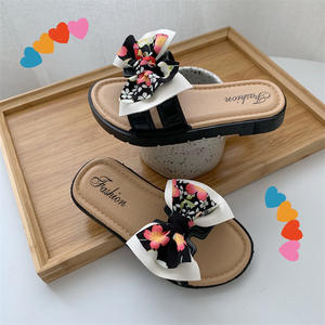 รองเท้าแตะติดโบว์สำหรับเด็กผู้หญิงรองเท้าแตะแฟชั่นสำหรับฤดูร้อน2025ใหม่ - Product Image 5