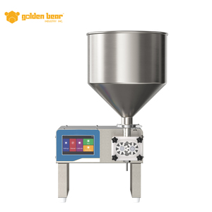 Desktop Gear Pump Filling Machine Semi Automatic Viscous Liquid Honey Syrup Jar <b>Bottle</b> Filling Filler - Product Image 3