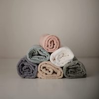 Baby Hooded Towel Organic Cotton High-quality Printed Child-Proof Bathroom Use 35x35 Inch