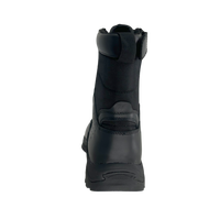 Bottes de sécurité montantes unisexes en cuir microfibre, résistantes, imperméables, avec embout en acier, pour la forêt, vente en gros