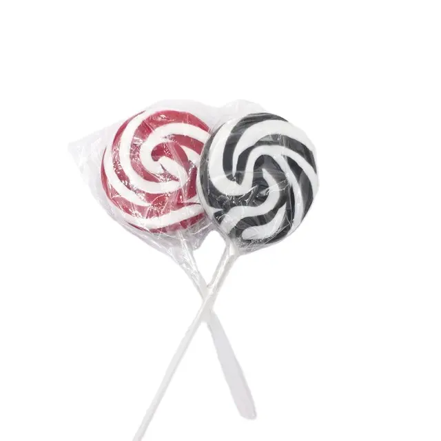 Halal Gift packing windmill shape Color mixing hard lollipop candy