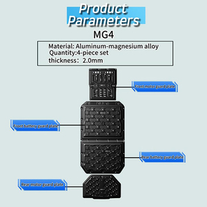 Accessoires de protection de châssis pour véhicules électriques : Protection inférieure en acier au manganèse pour MG4 EV - Product Image 2