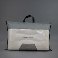 Sac d'emballage de noyau d'oreiller de PVC de luxe avec la poignée forte