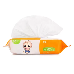 Serviette en <span class=keywords><strong>papier</strong></span> humide personnalisée pour les <span class=keywords><strong>mains</strong></span> biologiques de marque privée dégradable nettoyage de bébé tissu humide lingette humide pour bébé - Product Image 4