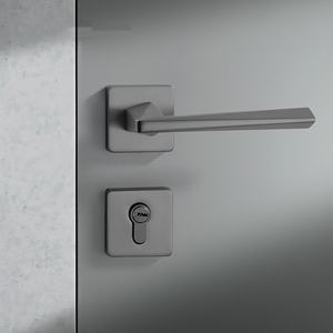 Serrure magnétique moderne en alliage de zinc pour meubles avec déverrouillage par clé pour chambre, bureau, hôtel - Durable et facile à installer - Product Image 1