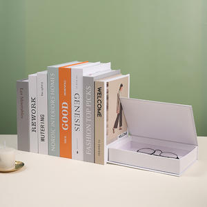 Boîte à livres en carton épais magnétique simple et moderne, ornements décoratifs, accessoires <span class=keywords><strong>de</strong></span> tournage <span class=keywords><strong>de</strong></span> films et <span class=keywords><strong>de</strong></span> séries télévisées, peut être ouverte - Product Image 4
