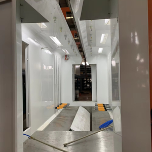 Cabine de peinture en acier inoxydable robuste et durable avec revêtement en poudre, four de séchage et de durcissement multifonctionnel pour diverses applications - Product Image 3