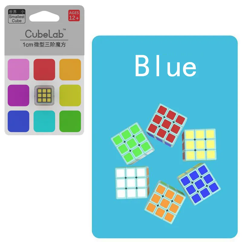 2024 neues produkt miniatur 3x3x3 10 mm magic cube mini 1 cm 3x3 cubo magicos Erwachsene Dekompression andere lernspielzeuge