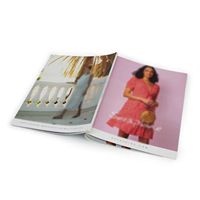 Impression de catalogues d'entreprise personnalisés de haute qualité en couleur, brochure brillante, impression sur papier cartonné kraft, couverture rigide
