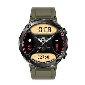 Gaoke T30 smartwatch à prova d'água 2023, moda de toque conectada, esportiva robusta para homens, à prova d'água, relógio inteligente fitness, rastreador