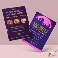 Affiches personnalisées imprimées en couverture rigide et souple – Impression offset sur papier/carton pour flyers/brochures