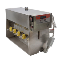 Mangeoire automatique thermostatée pour porcelets avec 14 tétines en acier inoxydable, machine d'allaitement double face pour porcelets et agneaux