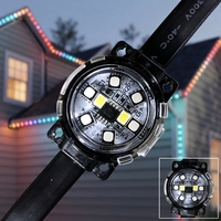 Luces LED Puntuales para Exteriores RGBW con Cambio de Color Blanco, Clasificación IP66, CRI85, DC24V y Control DMX512/TTL para Iluminación de Fachadas de Hoteles
