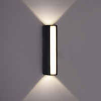 Lampu Dinding Luar Ruangan LED IP65 Tahan Air, Aluminium Die Cast, Lampu Dinding Atas Bawah, Lampu Dinding Eksterior untuk Dekorasi Villa, Halaman, dan Beranda