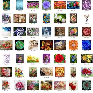 Pintura de Diamantes <span class=keywords><strong>5D</strong></span> Personalizada con Foto, Paisaje de Tren, 16x12 Pulgadas en Lienzo de Terciopelo - Product Image 5