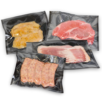 Film laminé extrudé PA/PE en rouleau, transparent, anti-odeur, thermoscellé, sachet rétractable, sac alimentaire en plastique transparent sous vide