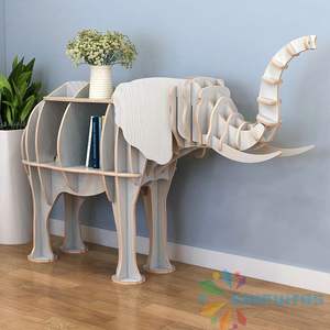 Chiquitos produttore professionale unico animale a forma di elefante <span class=keywords><strong>libreria</strong></span> in legno <span class=keywords><strong>per</strong></span> bambini asilo <span class=keywords><strong>sala</strong></span> <span class=keywords><strong>libreria</strong></span> elefante - Product Image 3