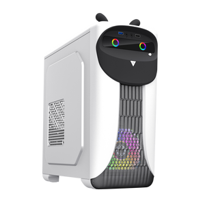 Dễ Thương Owl Bk Nhà Máy Tùy Chỉnh Trắng Giữa Tháp Chơi Game PC Trường Hợp Matx Tủ Máy Tính Với RGB Fan Nhôm Hợp Kim Trong Kho - Product Image 1