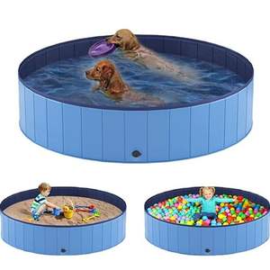 <span class=keywords><strong>Piscine</strong></span> en <span class=keywords><strong>plastique</strong></span> <span class=keywords><strong>dur</strong></span> pour enfants Piscines portables pour grands, moyens et petits chiens et enfants - Product Image 2