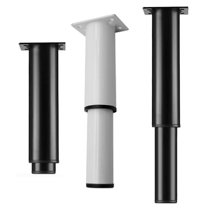 <span class=keywords><strong>Patas</strong></span> Telescópicas Ajustables de Acero al Carbono <span class=keywords><strong>para</strong></span> Muebles, Camas, Gabinetes de <span class=keywords><strong>TV</strong></span>, Mesitas de Noche y Sofás - Gran Altura - Product Image 1