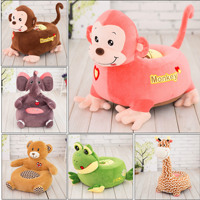 Fauteuil enfant en peluche, petit canapé, coussin doux, décoration de la crèche, fauteuil câlin, coussin de siège confortable en forme d'animal