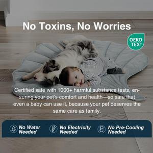 Maschinenwaschbare Kühlmatte für Haustiere Umweltfreundliche Kühlunterlage für Große Hunde Kühlmatte ohne Gel für Hundebett Katzenhaus - Product Image 5