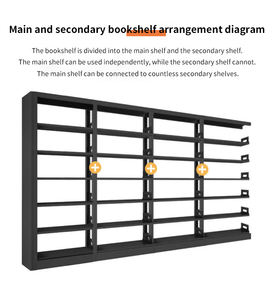 Estanterías modernas de metal de grano de madera para la escuela Dormitorio Hospital Distribución directa de fábrica Descuentos generosos para compras a granel - Product Image 4