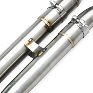 Tuyau d'échappement BOSKA Equal Length MidPipe Z pour X3M/X4M F97/F98 3.0T 2019-2023, en acier inoxydable poli ss304. - Product Image 5