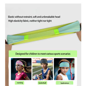 TU-<span class=keywords><strong>Bandeau</strong></span> de <span class=keywords><strong>sport</strong></span> pour enfants, pour le yoga, antibactérien, unisexe, en nylon, pour l'entraînement, fitness - Product Image 6