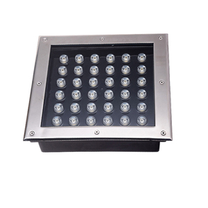 Lumière LED carrée encastrée, projecteur extérieur étanche pour aménagement paysager et <span class=keywords><strong>pelouse</strong></span> - Product Image 2