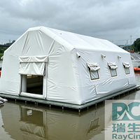 inflable impermeable de despliegue rápido para emergencias y rescate destinada a albergues de emergencia y hospitales de campaña