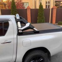 Couvercle de couvercle de tonneau sur mesure pour Toyota Hilux Revo Pickup couvercle de volet roulant en aluminium couverture de lit étanche