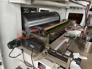 Papier Pakket Flexo Printmachine Roll Om Te Rollen 4 Kleur