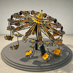 Atracciones Comerciales para Parques de Diversiones, Columpios Dobles, Columpios de Brazo Doble para Exteriores, en Venta - Product Image 1