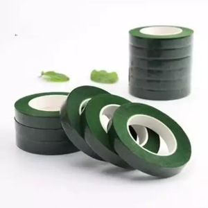 <span class=keywords><strong>Mayla</strong></span> 12mm Papier Fleuriste Artisanat Projets Vert Clair Vintage Pétale Motif Imperméable Acrylique Floral Masking Tape Ancre Vintage - Product Image 1
